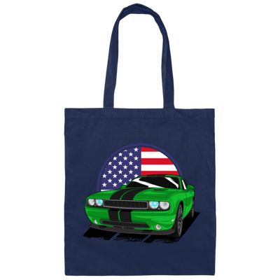 Muscle Car, Best Car, American Car Lover Gift, Muscle Car Love Gift Canvas Tote Bag