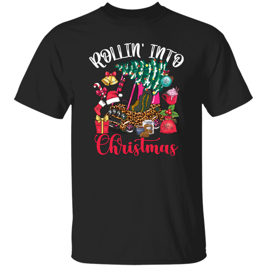 Rollin Into Christmas Little Tikes, Love Xmas Season, Christmas Gift Unisex T-Shirt