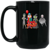 Trick Or Treat, Happy Halloween, Halloween Party Black Mug