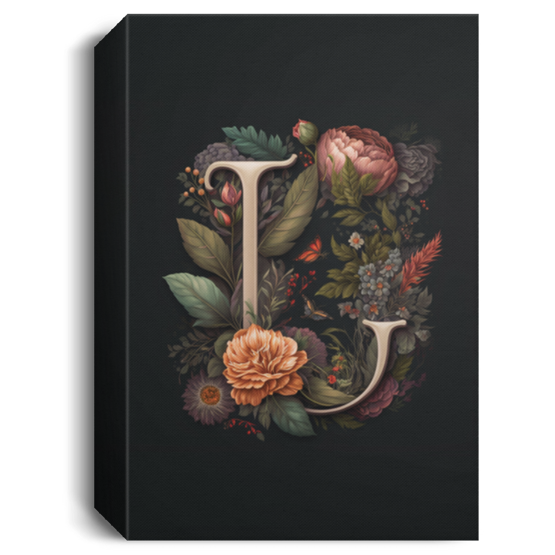 L Letter, Gift For Who Named L Letter, Classic L Gift Canvas