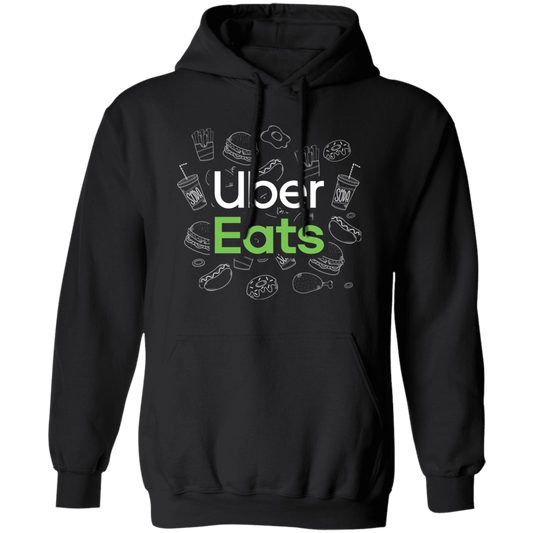 Uber Eats Gift, Uber Eats Driver, Uber Eats Design, Gift For Uber Eats Driver LYP04 Pullover Hoodie