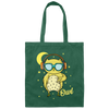 Sleep Type Cool Owl Nocturnal Owl Late Riser Canvas Tote Bag