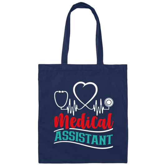 My Nurse Gift, Medical Assistant, Retro Sty Gift For Nurse, Medical Lover Gift Canvas Tote Bag