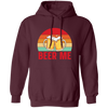 Beer Me, Retro Beer, Cheer Up, Retro Drinking Pullover Hoodie