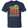 Hawaii 1988 Gift, Vintage 1988 Limited Gift, Retro 1988, Tropical Style Unisex T-Shirt