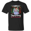 I Want A Hippopotamus For Christmas, Hippo In A Gift Box, Hippo Santa, Pine Trees Buffalo Plaid Unisex T-Shirt