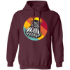 Retro Unique Badminton, Shuttlecock Perfect Gift Idea, For All Badminton Players And Lovers Pullover Hoodie