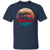 Camper Retro, Camping Vintage, Sun Gift For Camping Lover, Like To Camp Unisex T-Shirt