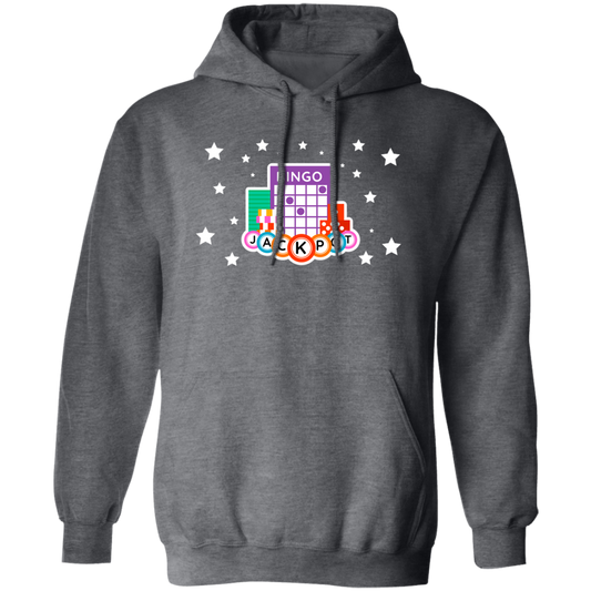 Jackpot Prize, Bingo Jackpot, Bingo Game, Lucky Gift Pullover Hoodie