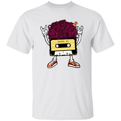 Funny Music, Cassette With Cool Hair And Comb, Lovely Cassette, Best Gift Unisex T-Shirt