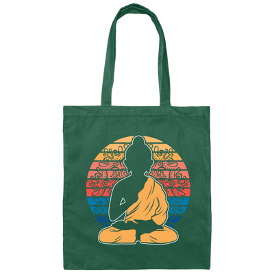 Buddha Meditation Mind Manifestation, Meditation Buddha Gift Canvas Tote Bag