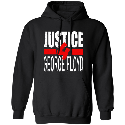 Justice For George Floyd, Black Lives Matter, Black Lives Love Gift Pullover Hoodie