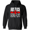 Justice For George Floyd, Black Lives Matter, Black Lives Love Gift Pullover Hoodie