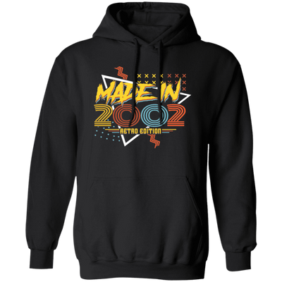 Birthday 2002 Retro Gift, Made In 2002, Retro Edition Gift, Love 2002 Pullover Hoodie