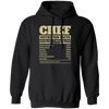 Chef Nutrition Facts, Serving Size For 1 Amazing Chef Pullover Hoodie