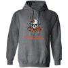 Skull With Roses, Life Is The Whisper Of The Death Pullover Hoodie