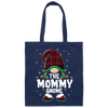The Mommy Gnome Present For Family, Xmas Cute Gnome Lover Canvas Tote Bag
