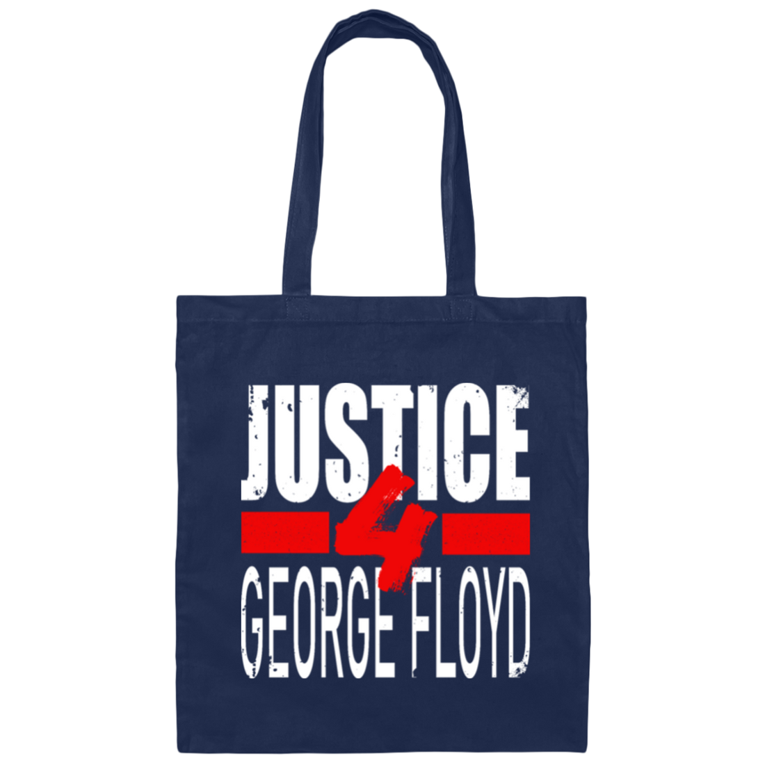 Justice For George Floyd, Black Lives Matter, Black Lives Love Gift Canvas Tote Bag