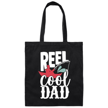 Reel Fishing Cool Dad Gift Canvas Tote Bag