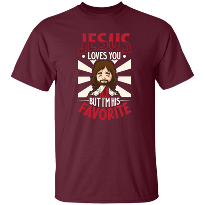 Jesus Love You, But I'm His Favorite, I'm A Great Pastor Unisex T-Shirt