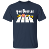 The Beetles, Four Bees Cross The Road, Cute Bees Unisex T-Shirt