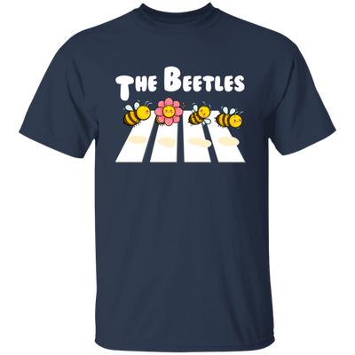 The Beetles, Four Bees Cross The Road, Cute Bees Unisex T-Shirt