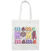 Mama Gift, Mother's Day Gift, Groovy Mama, Mom Gift Canvas Tote Bag