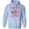 All I Want For Christmas Is More Coffee, Pink Christmas, Merry Christmas, Trendy Christmas Pullover Hoodie