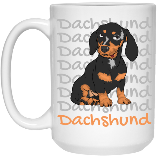 Dachshund Dog, Best Dog Ever, Dachshund Lover White Mug