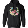 Hummingbird With Flower, Love Hummingbird, Beautiful Flowers Pullover Hoodie