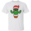 Christmas Cactus, Cactus In Flowerpot, Cactus Wear Sunglasses, Merry Christmas, Trendy Chrismas Unisex T-Shirt