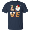 Love Christmas, Love Santa, Merry Christmas, Trendy Christmas Unisex T-Shirt