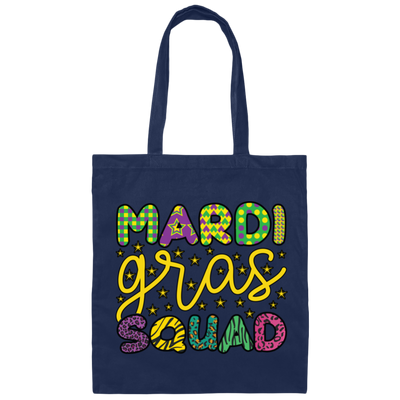 Mardi Gras Squad, Three Kings Day, Mardi Gras Festival Canvas Tote Bag