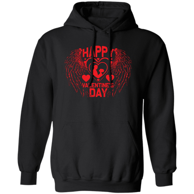 Happy Valentine's Day, Angle Swings, Evil Swings, Valentine's Day, Trendy Valentine Pullover Hoodie