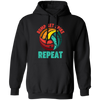 Bump Set Spike Repeat, Love Volleyball, Volleyball Team Pullover Hoodie