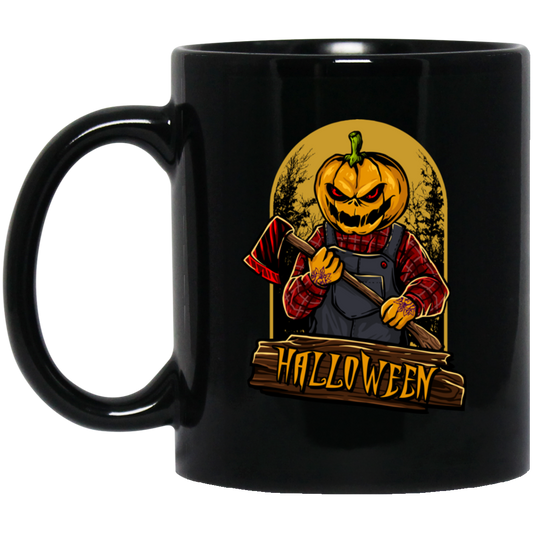 Halloween Night, Horror Halloween, Happy Halloween Black Mug