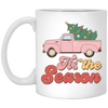 Tis The Season, This Is The Season, Christmas Season White Mug