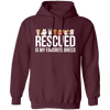 Rescued Is My Favorite Breed, Cute Dogs, Mini Dog Pullover Hoodie