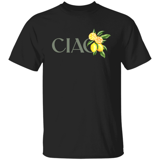 Ciao Lemon, Italian Lemon, Botanical Language, Language Lover, Cottagecore Ciao Unisex T-Shirt