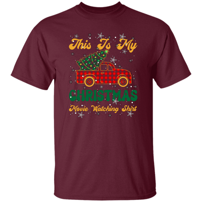 This Is My Christmas Movie Watching, Merry Christmas, Trendy Christmas Unisex T-Shirt