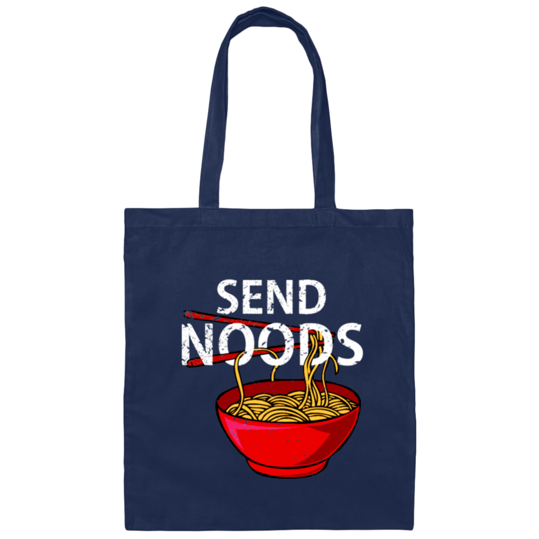 Ramen Send Noodle, Japan Ramen Canvas Tote Bag