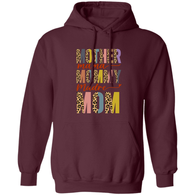 Mother's Day Gifts, Mama Groovy, American Mom, Madre, Mommy Pullover Hoodie