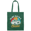 Classic Car Gift, I Am Not Old, I Am A Classic, Not Old But Classic, Car Vintage Canvas Tote Bag