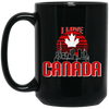 Canada Love, Vancouver, Maple Leaf, Love Canada, Best Country Black Mug