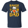 Baker Dad, Chef Dad, Father's Day, Cook With Heart Unisex T-Shirt