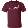 Duck Silhouette, Ducks Trace, Duck Footprint Unisex T-Shirt