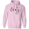 Italy With Love, Love Italy, Italy Respect, Italy Travel Pullover Hoodie