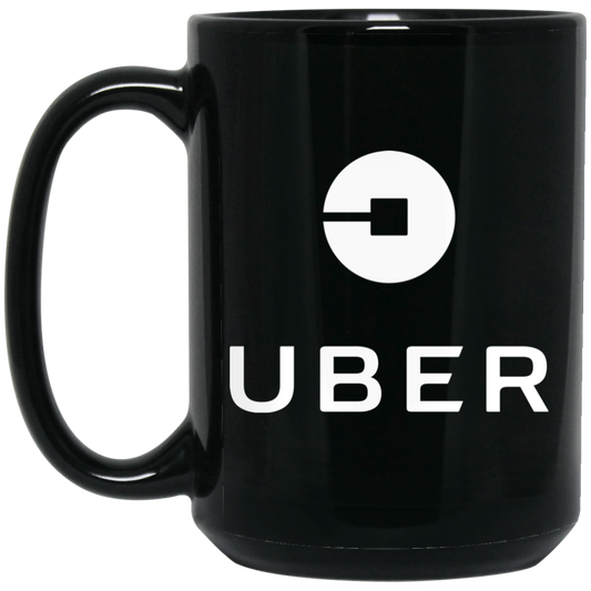 Uber Gift, Uber Driver, Uber Design, Gift For Uber Driver LYP05 Black Mug