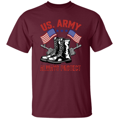 American Army Always Protect, American Cowboy Unisex T-Shirt