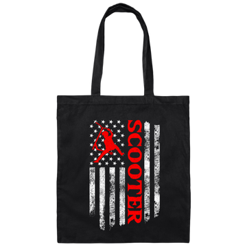 Scooter Scooter USA, Scooter Lover Canvas Tote Bag